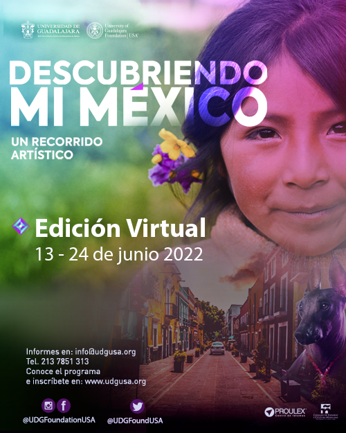 VIRTUAL - PROGRAMA DE VERANO PARA NIÑOS 2022: “Descubriendo mi México: Un recorrido artístico” 