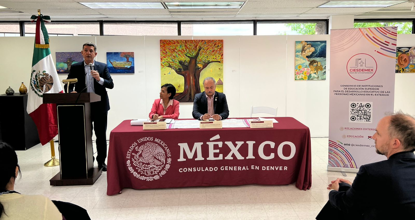 Diáspora mexicana en Denver conoce las bondades de CIESDEMEX